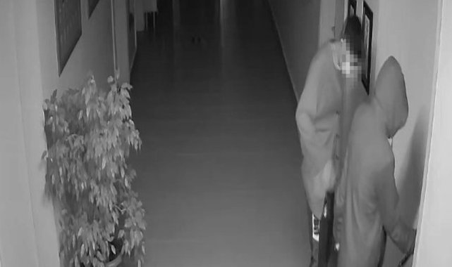 Edirne'de okulda hırsızlık: Tanınmamak için güneş gözlüğü ve maske taktılar