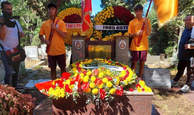 Galatasaray’ın kurucu başkanı Ali Sami Yen kabri başında anıldı