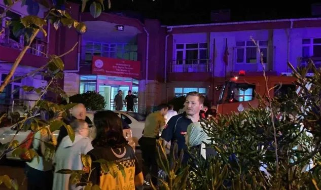 Huzurevinde korkutan yangın