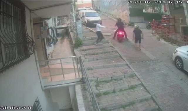 İstanbul’da film gibi olay: Kapkaççılar çıkmaz sokağa girdi