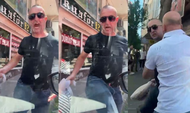 İstanbul'da trafikte korku dolu anlar