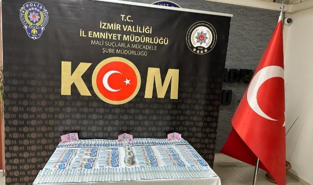 İstanbul'dan İzmir'e sahte para getirerek piyasaya süren zanlı tutuklandı
