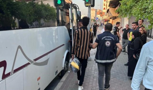 İzmir’de çalışma izni olmayan göçmenler yakalandı
