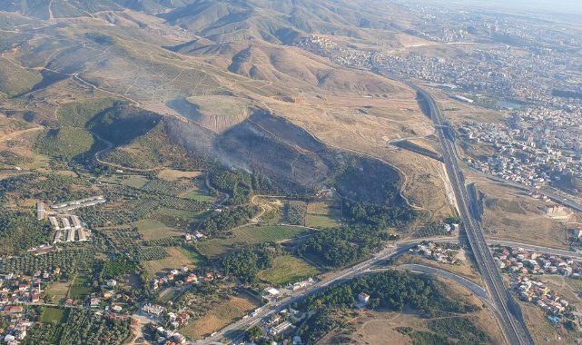 İzmir'deki orman yangını kontrol altına alındı