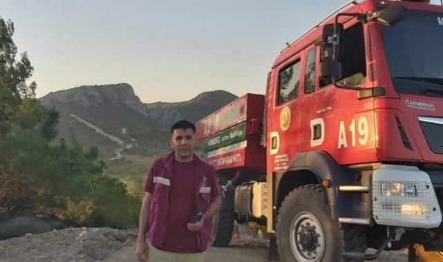 İzmir’deki orman yangınında yaralanan personel şehit oldu