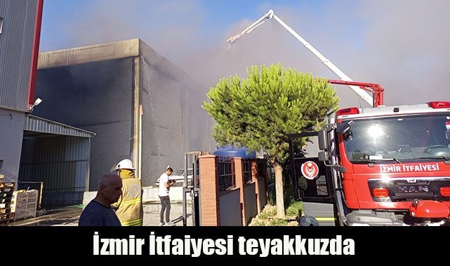 İzmir İtfaiyesi teyakkuzda