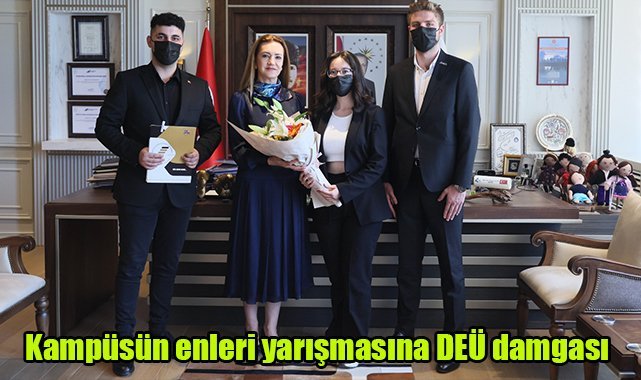 Kampüsün enleri yarışmasına DEÜ damgası