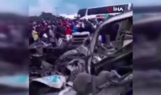 Kenya'da zincirleme kaza