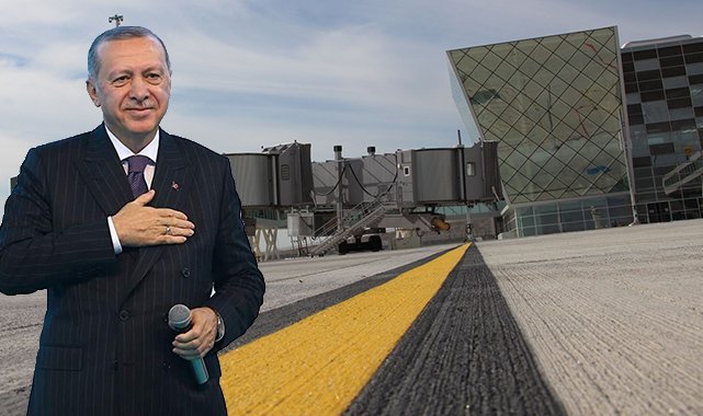 KKTC Ercan Havalimanı yarın açılıyor: Açılışı Cumhurbaşkanı Erdoğan gerçekleştirecek