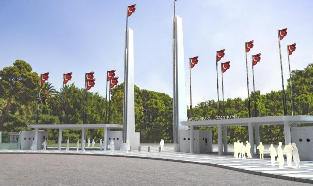 Kültürpark’ın tarihi kapıları restore ediliyor