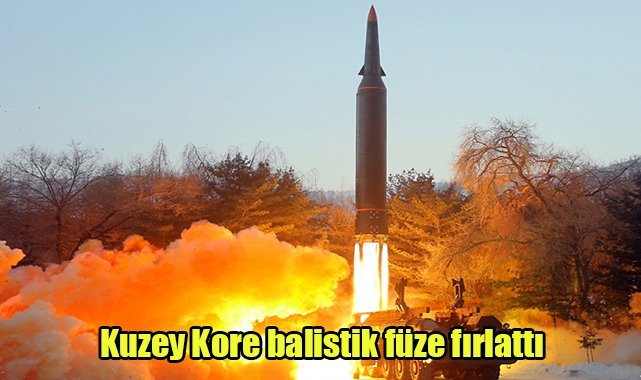 Kuzey Kore balistik füze fırlattı