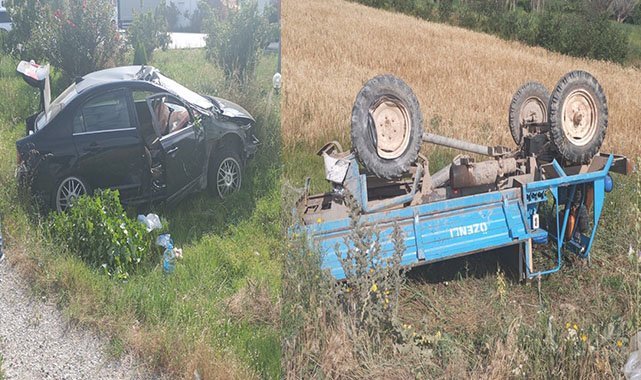 Otomobille patpat çarpıştı, 2 ölü 5 yaralı