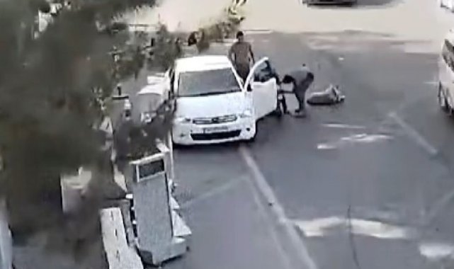 Polis, nefes borusu tıkanan sürücüyü heimlich manevrası ile kurtardı