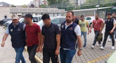 Samsun'da DEAŞ şüphelisi 5 kişi adliyeye sevk edildi