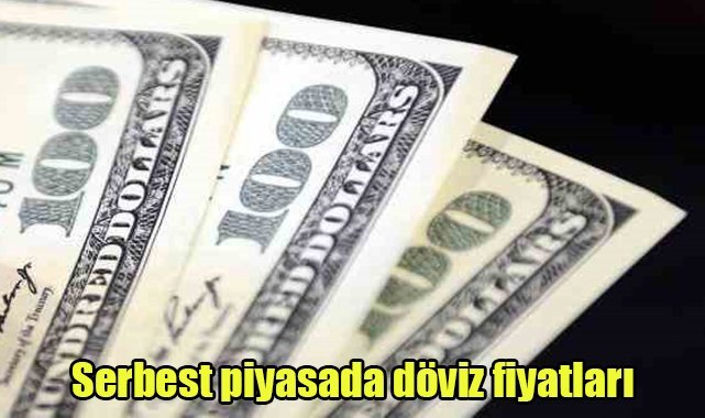 Serbest piyasada döviz fiyatları