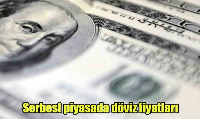 Serbest piyasada döviz fiyatları