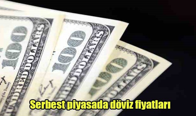 Serbest piyasada döviz fiyatları