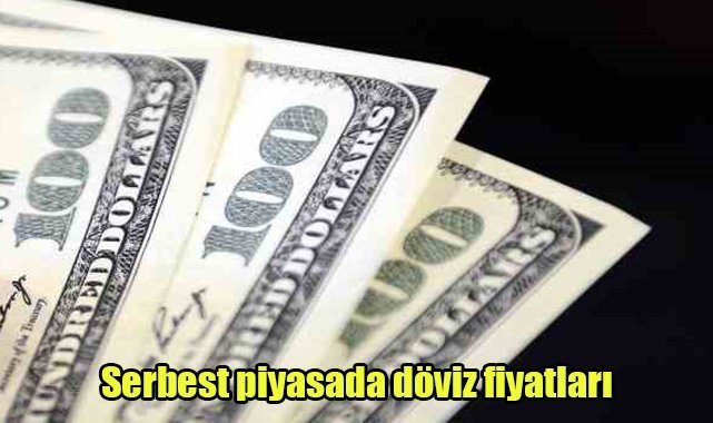 Serbest piyasada döviz fiyatları