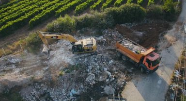 Tahtalı havzasına kaçak moloz dökümü yapanlar için harekete geçildi