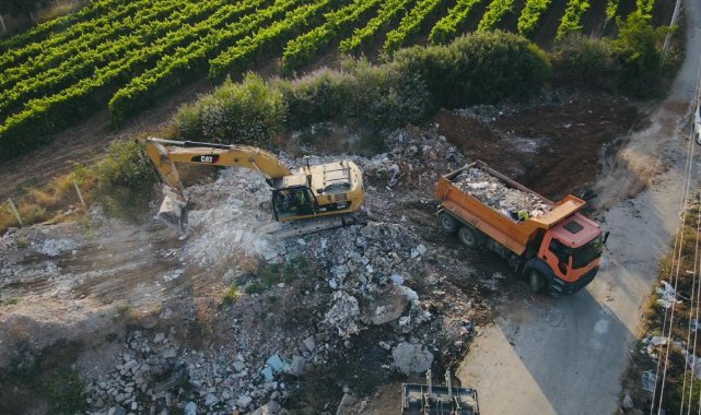 Tahtalı havzasına kaçak moloz dökümü yapanlar için harekete geçildi