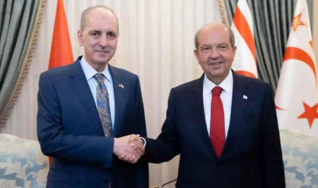 TBMM Başkanı Numan Kurtulmuş KKTC'de