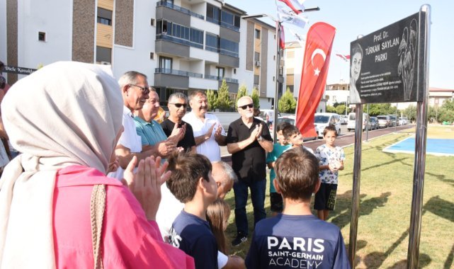 Torbalı’da Türkan Saylan Parkı açıldı
