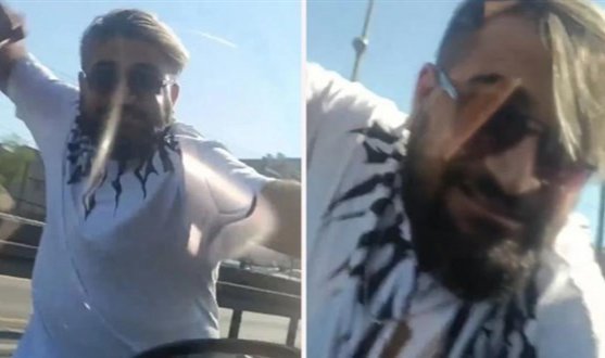 Trafikte yol kesip hamile kadına dehşeti yaşatmıştı