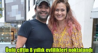 Ünlü çiftin 8 yıllık evlilikleri noktalandı