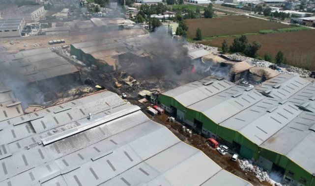 18 iş yerine sıçrayan yangın kontrol altına alındı