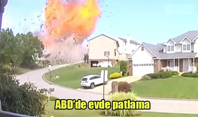 ABD’de evde patlama