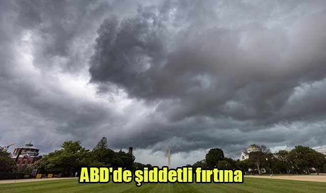 ABD'de şiddetli fırtına