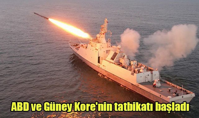 ABD ve Güney Kore'nin tatbikatı başladı