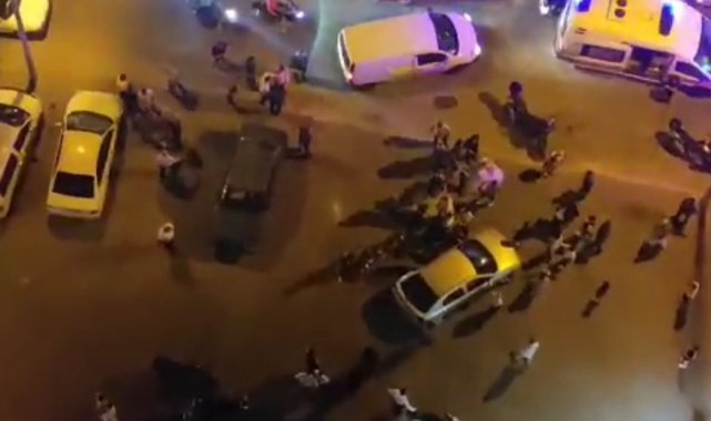 Adana’da gelin ve damat tarafları birbirine girdi