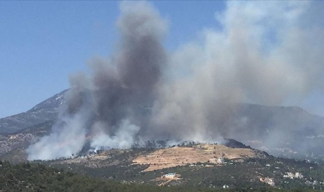 Antalya'da orman yangını