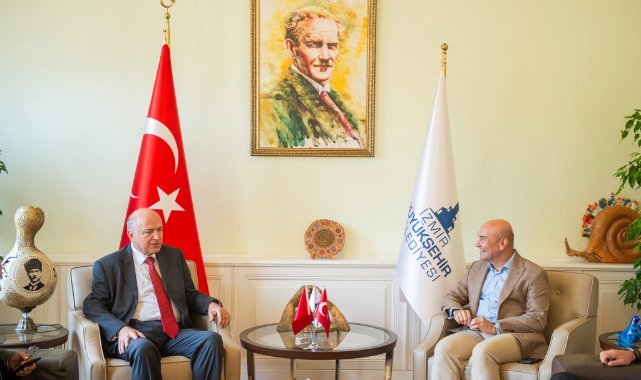 Arnavutluk Büyükelçisi Kastriot Robo Soyer’i ziyaret etti