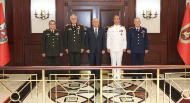 Bakan Güler’den Genelkurmay Başkanı Gürak’a ziyaret