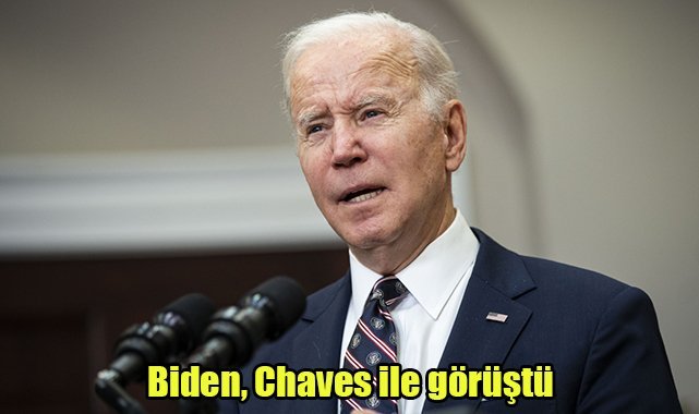 Biden, Chaves ile görüştü