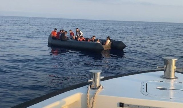 Bodrum’da 42 düzensiz göçmen kurtarıldı