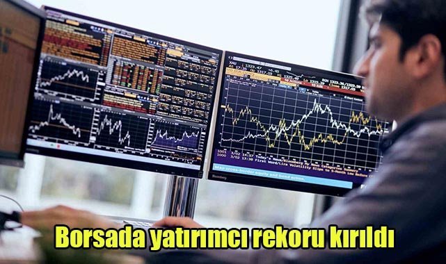 Borsada yatırımcı rekoru kırıldı