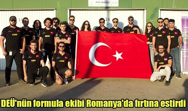 DEÜ'nün formula ekibi Romanya'da fırtına estirdi