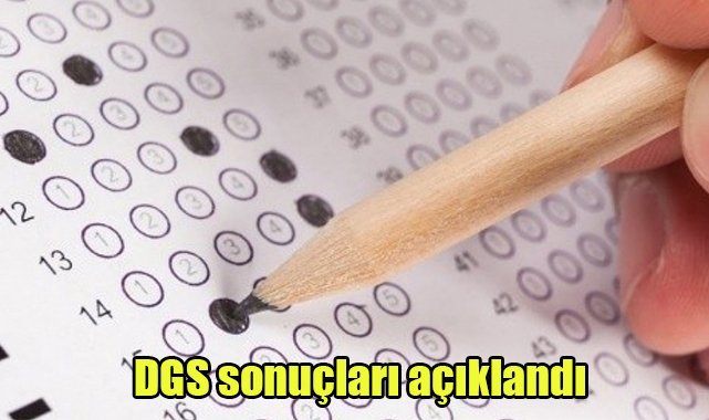 DGS sonuçları açıklandı