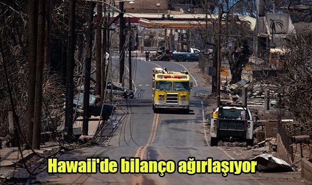Hawaii'de bilanço ağırlaşıyor