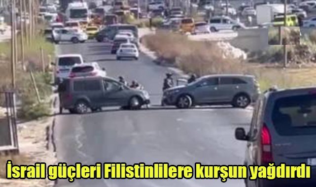 İsrail güçleri Filistinlilere kurşun yağdırdı