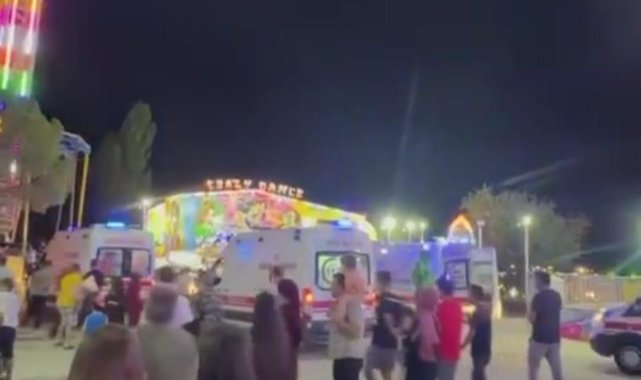İzmir'de lunaparkta faciadan dönüldü: Çok sayıda yaralı var