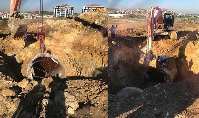 İZSU ekiplerinden Menemen’de yoğun mesai