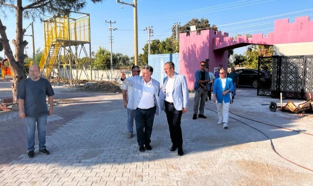 Kasapoğlu’ndan İzmir Kınık’a ziyaret: Kasapoğlu Kınık Çocuk Köyü’nü yerinde inceledi