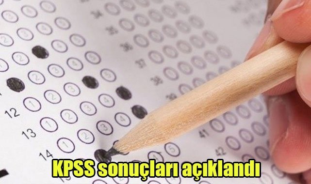 KPSS sonuçları açıklandı