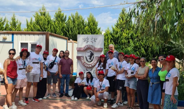 Lösev kampı öğrencileri tohum merkezini ziyaret etti