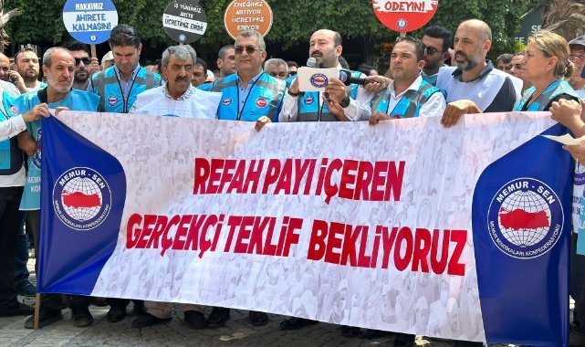 Memurlar meydanlara indi: Memur-Sen hükümetten uygun teklif bekliyor
