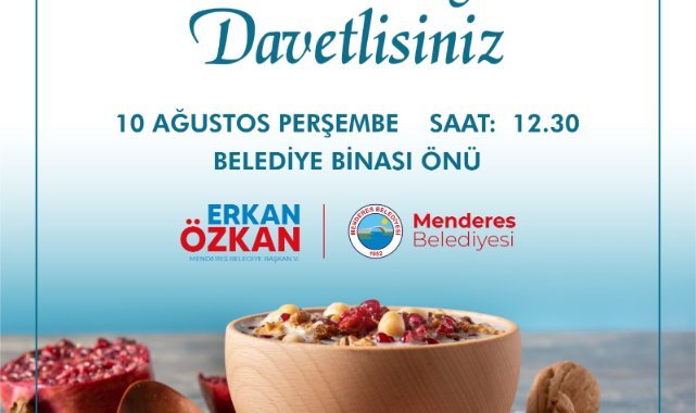 Menderes’te Aşure Günü Etkinliği: Tüm halk davetli
